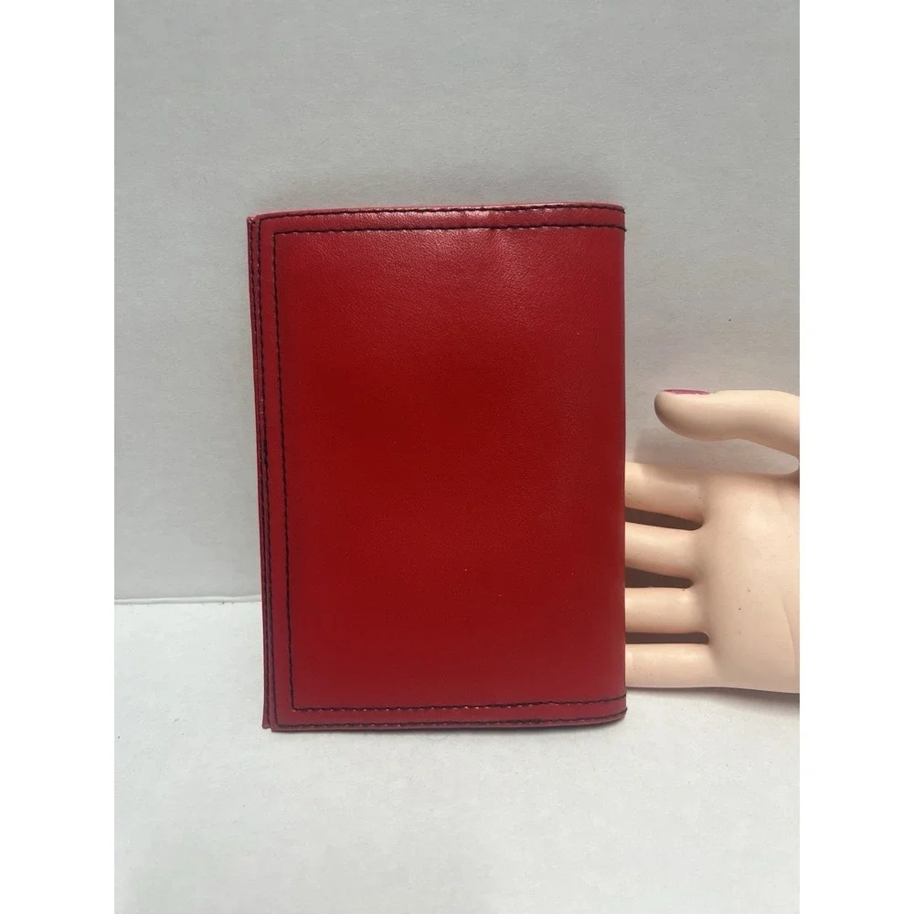 Red‎ Passport Holder Cover United States of America Seal non leather